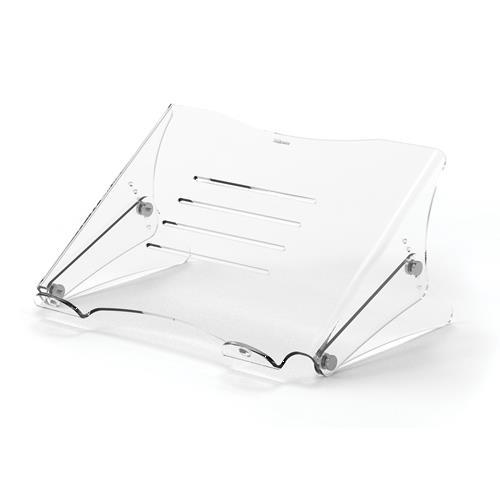 Fellowes Clarity Notebook Stand Transparent 15-inch