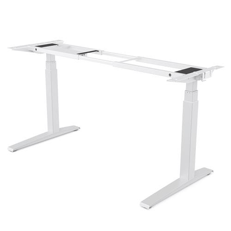 Fellowes Levado Height Adjustable Desk Base Only White 9747001