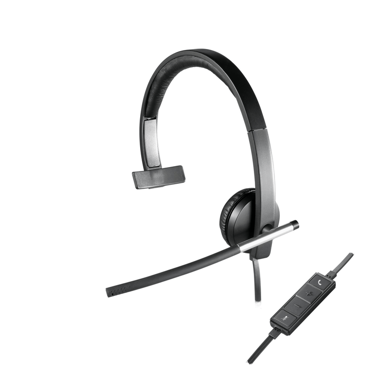 Logitech H650E Headset - Mono 981-000514