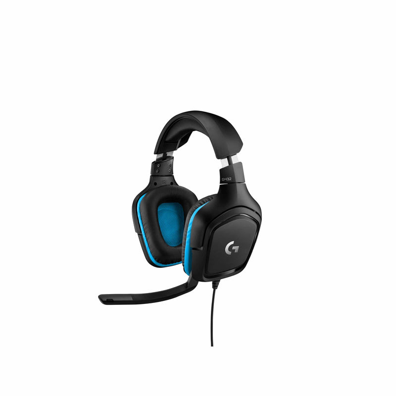Logitech G432 Headphone Black and Blue 981-000770