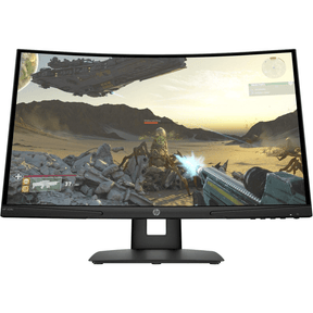 HP X24c 23.6-inch 1920 x 1080p FHD 16:9 144hz 4ms AMD FreeSync VA Curved Gaming Monitor 9FM22AA