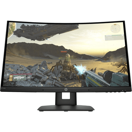 HP X24c 23.6-inch 1920 x 1080p FHD 16:9 144hz 4ms AMD FreeSync VA Curved Gaming Monitor 9FM22AA