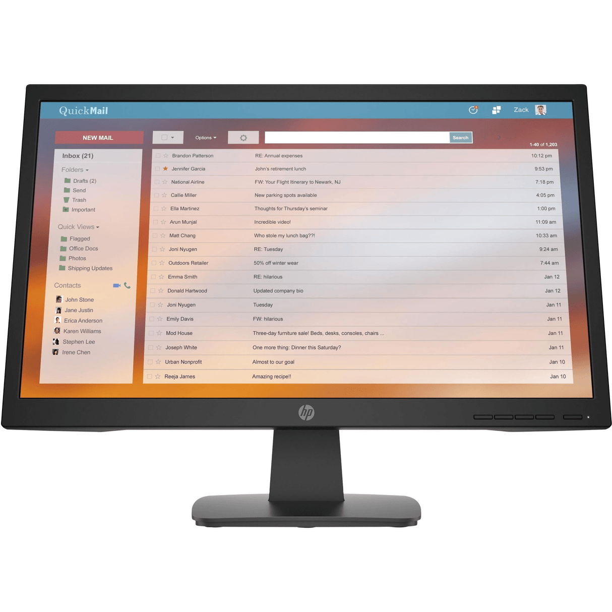 HP P22v G4 FHD Monitor