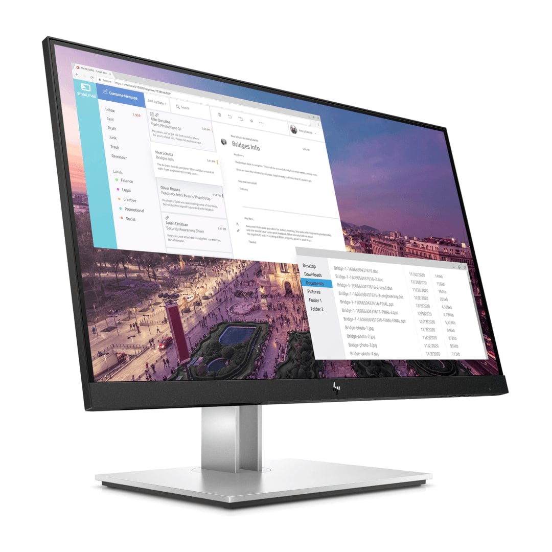 HP E23 G4 23-inch 1920 x 1080p FHD 16:9 60hz 5ms IPS Monitor 9VF96AS