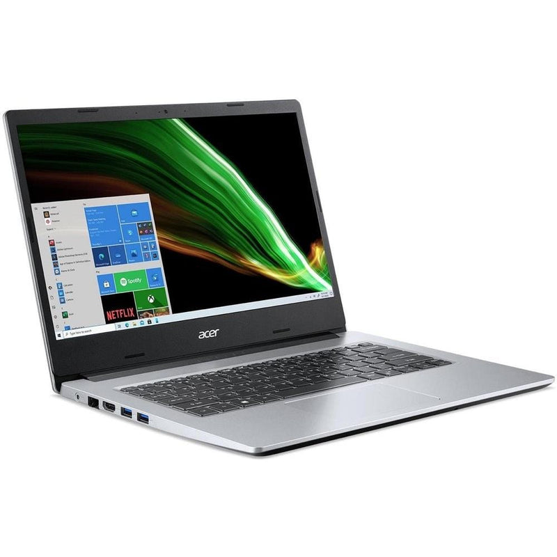 Acer Aspire 1 A114-33-C892 14-inch HD Laptop - Intel Celeron N4500 128GB eMMC 8GB RAM Windows 11 Home Silver NX.A7VEA.00D