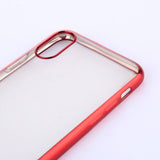 Tuff-Luv TPU Protective Back Cover Case for Apple iPhone X/XS Red A1_75