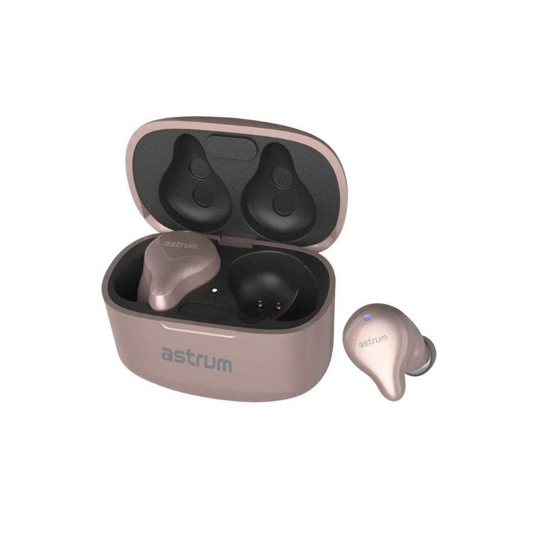 Astrum ET350 TWS True Wireless Bluetooth Stereo Earbuds Gold A10535-H
