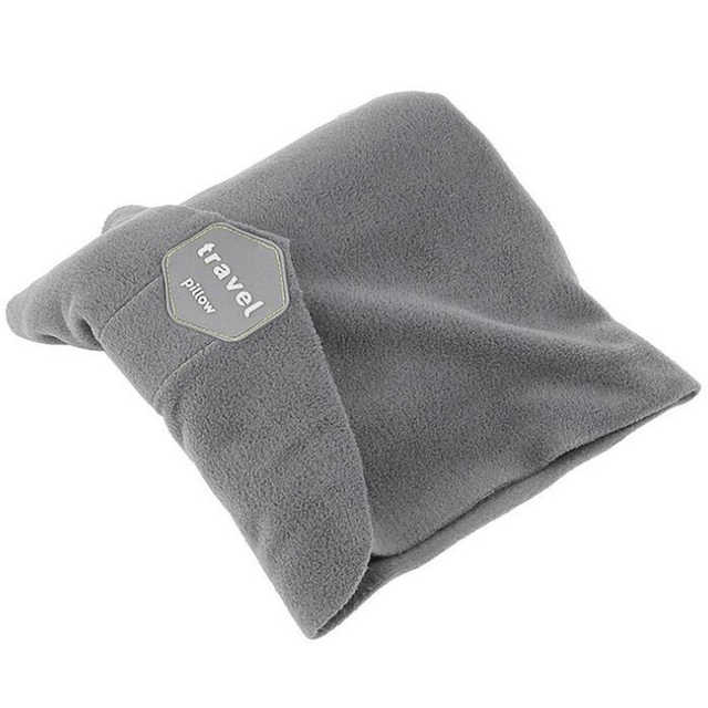 Tuff-Luv Super Soft Neck Support Travel Pillow Grey A11_76