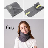 Tuff-Luv Super Soft Neck Support Travel Pillow Grey A11_76