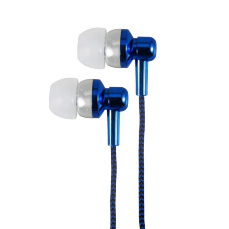 Astrum EB250 Stereo Earphone Electro Painted with In-wire mic Blue A11025-C