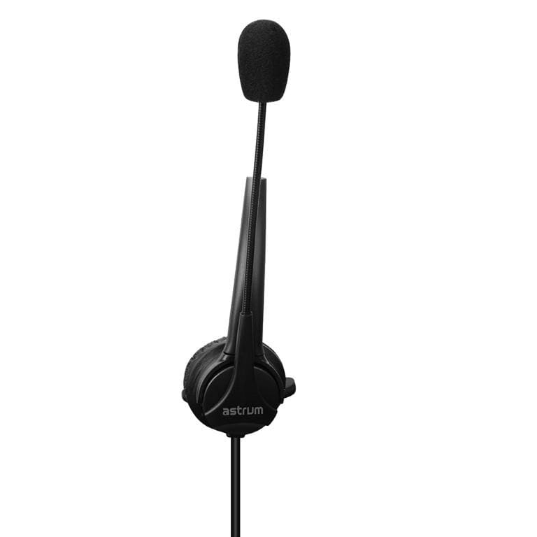 Astrum HS760 Single Side USB Headset with Mic A12076-B