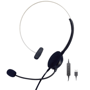 Astrum HS770 Single-Sided USB Headset with Flexible Mic A12077-B