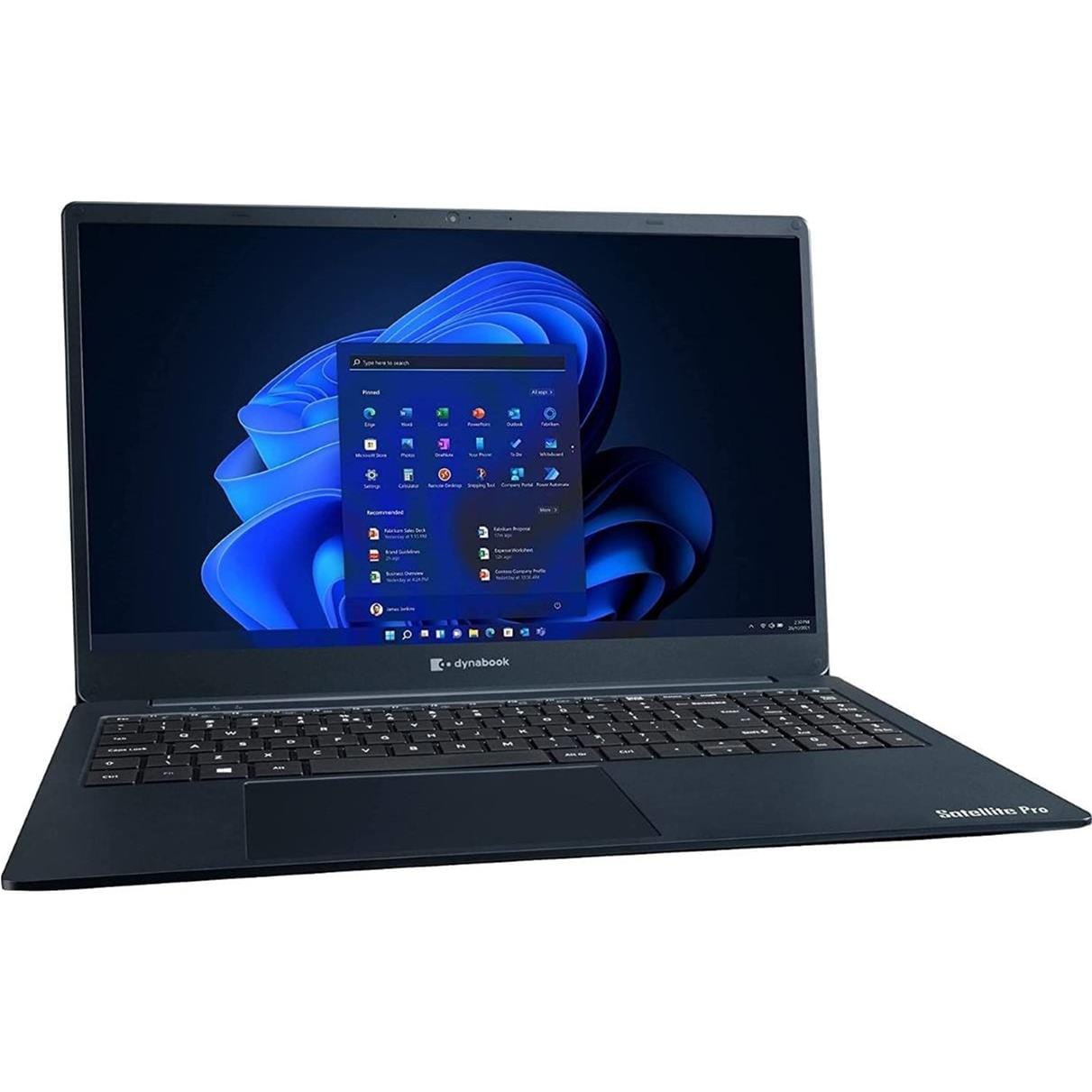 Toshiba Satellite PRO 15.6-inch FHD Laptop - Intel Core i7-1165G7 512GB SSD 8GB RAM Win 11 Pro A1PYS43E113U