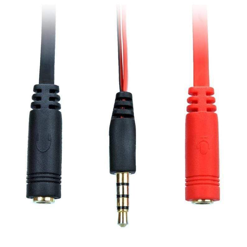 Astrum AS004 Male to 2 x Female Aux 3.5mm Splitter Cable A30834-B