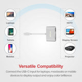 Astrum DA660 USB-C to HDMI/VGA Converter A38066-S