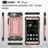 Tuff-Luv Tough Armour Layered Case for Huawei P9 Plus Rose Gold A4_61