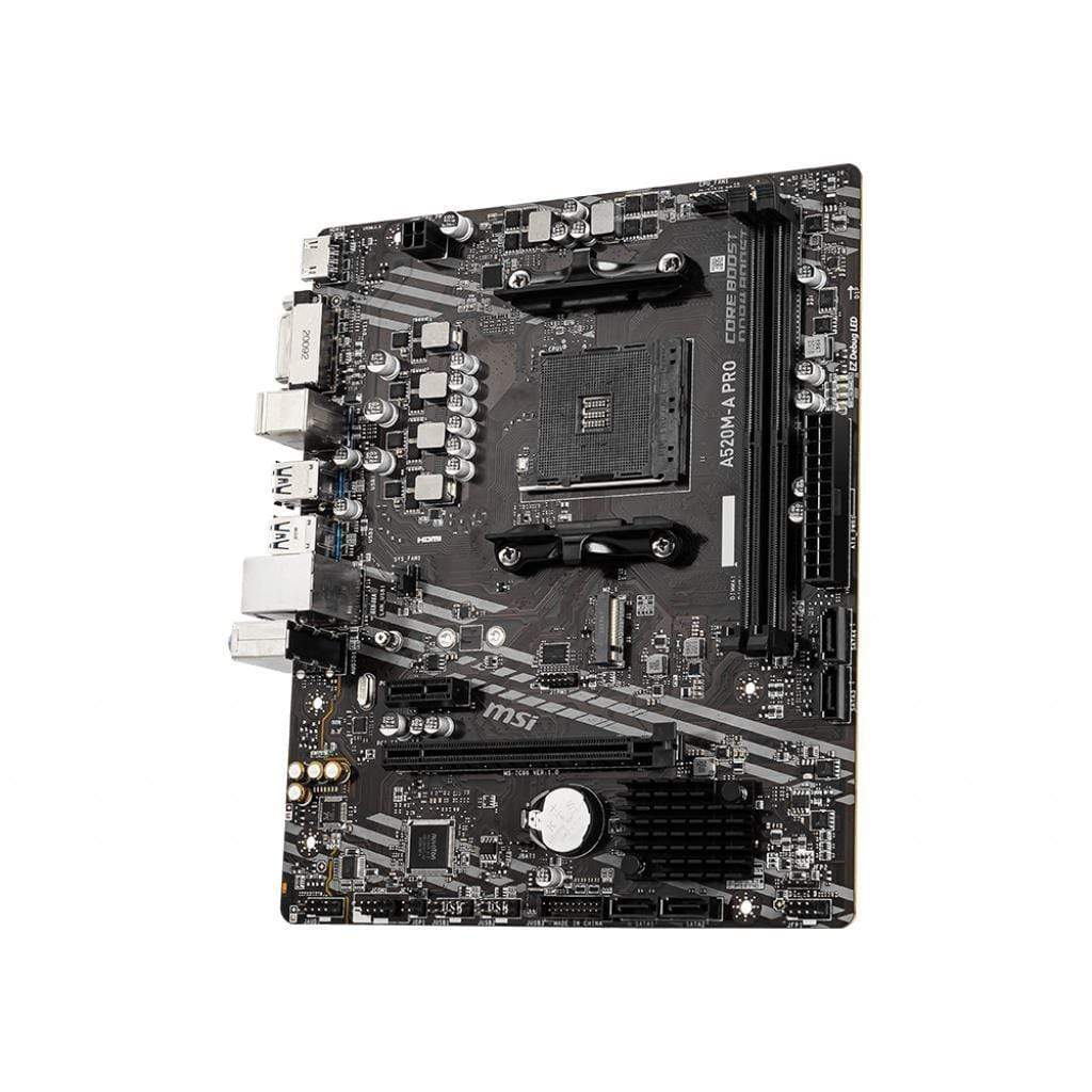 MSI A520M-A PRO Motherboard AMD A520 Socket AM4 Micro ATX – FirstShop