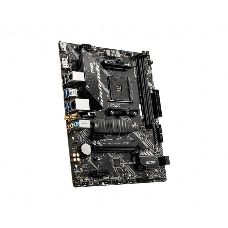 MSI MAG A520M Vector WiFi AMD A520 Socket AM4 micro ATX Motherboard A520M VECTOR WIFI