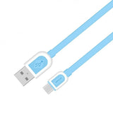 Astrum UD360 Micro USB Charge Sync Flat Cable Blue A53036-C