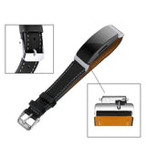 Tuff-Luv Leather Strap for Fitbit Inspire/Inspire HR - Large - Black A6_90