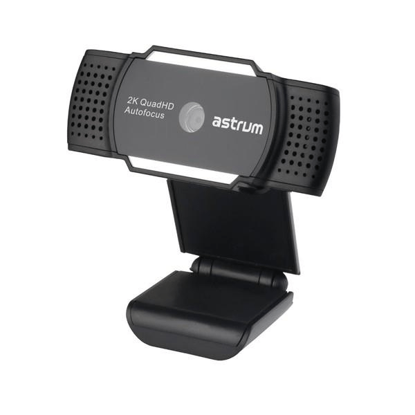Astrum WM200 2K Quad HD USB Webcam with Mic and Tripod A63120-B