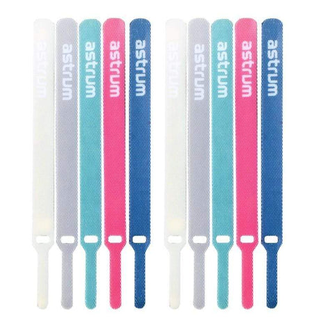 Astrum CO200 Multi-Purpose Cable Organizer Stripes 10pcs A71020-B