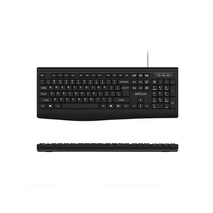 Astrum KC100 Wired Keyboard with Mouse Combo A81010-BE