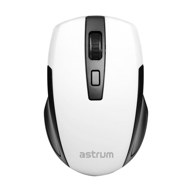 Astrum MW200 4B 2.4Ghz Wireless Optical Mouse White A82520-Q