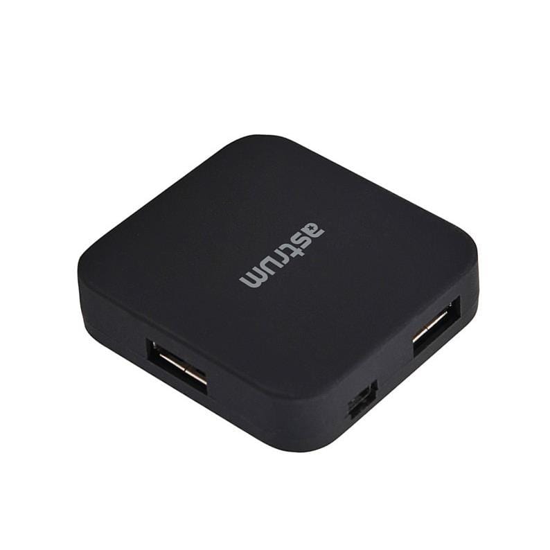Astrum UH040 Multiport USB Hub Black A84514-B