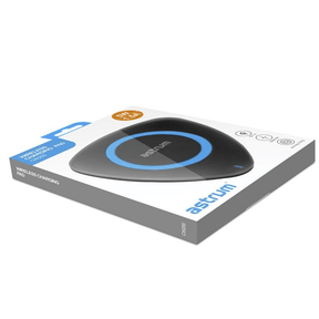 Astrum CW200 Wireless Charger QI 2.0 5W Black with Red A92020-N