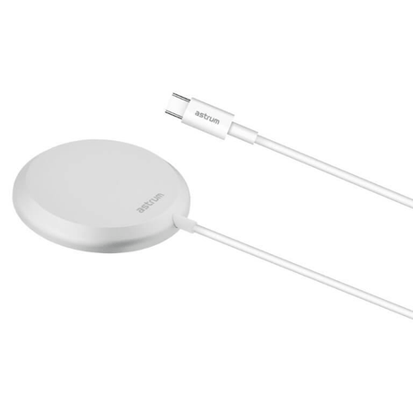 Astrum CW500 15W Magnetic Slim Wireless Charging Pad Silver A92050-S