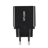 Astrum CH260 2.4A USB-C with USB 2.0 Travel Wall Charger A92526-B EU
