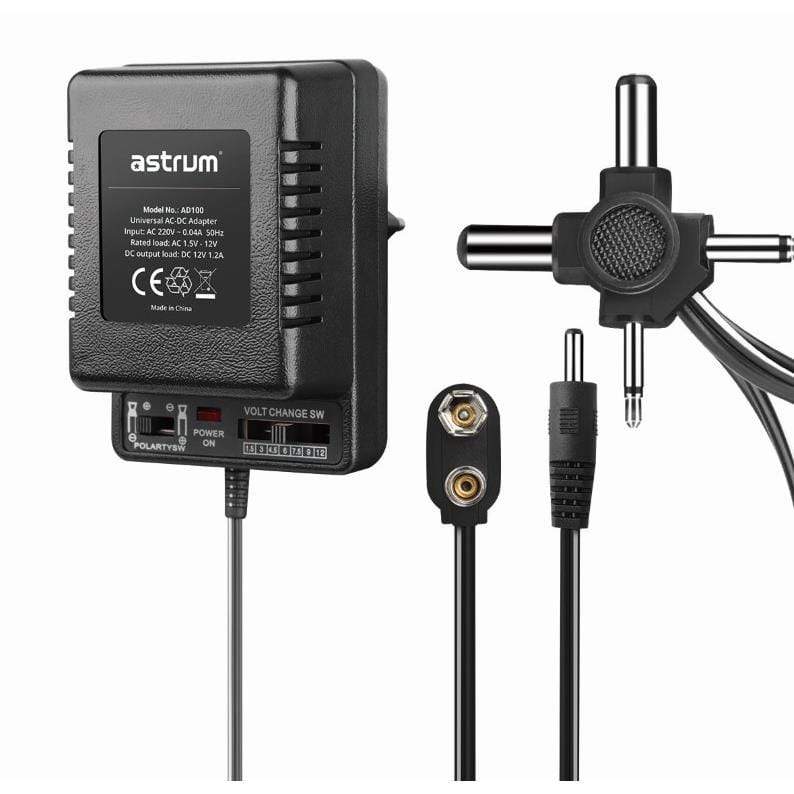 Astrum AD100 15W Universal AC-DC Adapter 1.5V-12V A92610-B