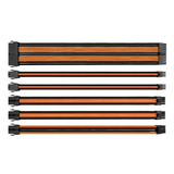 Thermaltake TtMod Sleeve Cable Orange/Black 0.3m AC-036-CN1NAN-A1