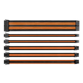 Thermaltake TtMod Sleeve Cable Orange/Black 0.3m AC-036-CN1NAN-A1