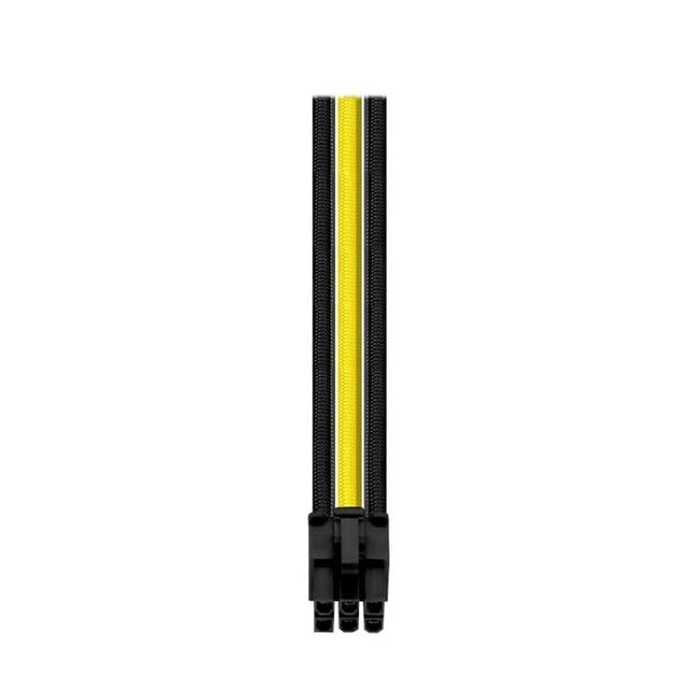 Thermaltake TtMod Sleeve Cable Extension Yellow/Black 0.3m AC-047-CN1NAN-A1