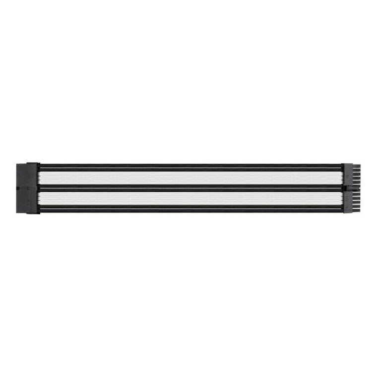 Thermaltake TtMod Sleeve Cable Extension White/Black 0.3m AC-048-CN1NAN-A1