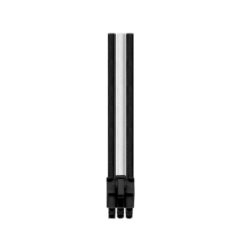 Thermaltake TtMod Sleeve Cable Extension White/Black 0.3m AC-048-CN1NAN-A1