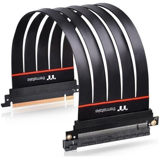 Thermaltake Premium 30cm PCI-E 4.0 Extender Riser Cable AC-058-CO1OTN-C1