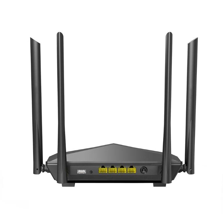 Tenda AC10U Wi-Fi 5 Wireless Router - Dual-band 2.4GHz and 5GHz Fast Ethernet Black