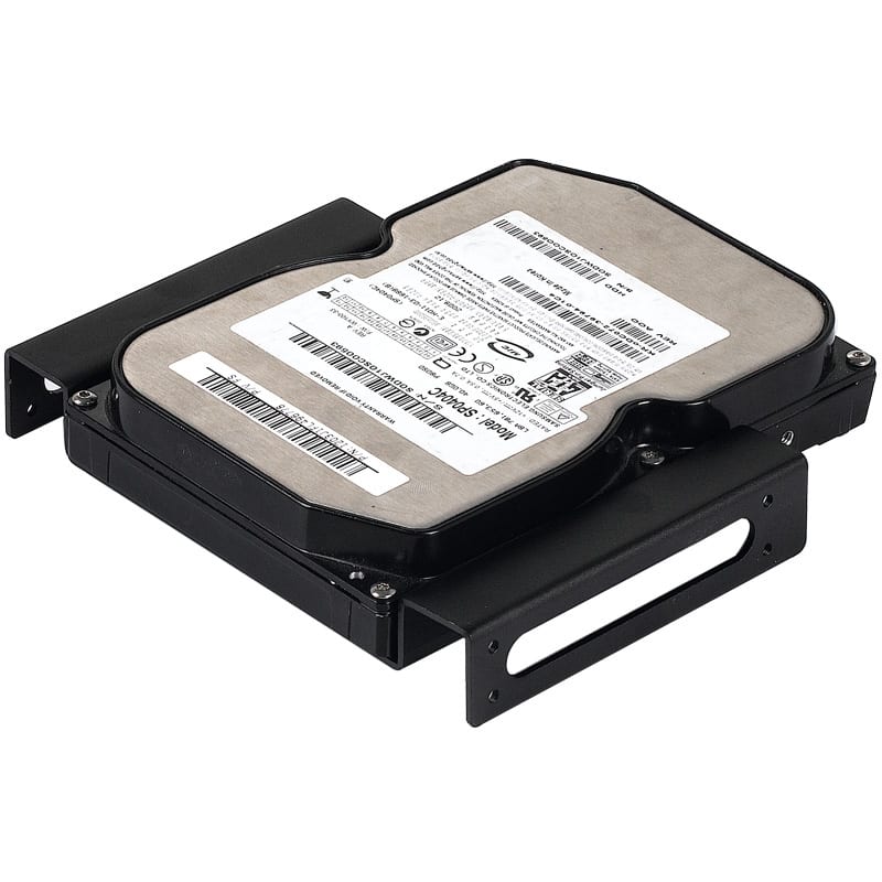 Orico 5.25-inch to 2.5-inch and 3.5-inch HDD Bracket Aluminium Black AC52535-1S-V1-BK