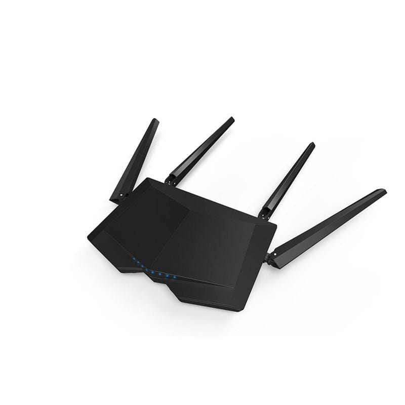 Tenda AC6 Wi-Fi 5 Wireless Router - Dual-band 2.4GHz and 5GHz Fast Ethernet Black