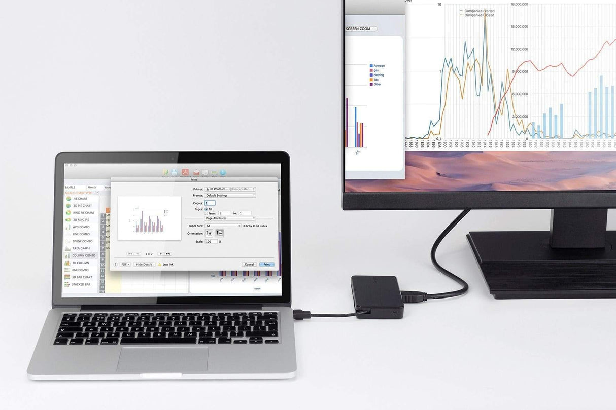 Targus USB Multi-Display Adapter Blk Black ACA928EUZ