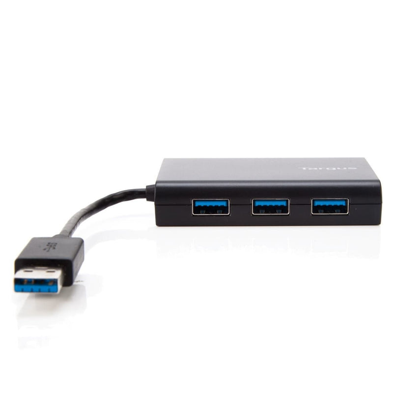 Targus USB 3.0 Hub With Gigabit Ethernet Black ACH122EUZ