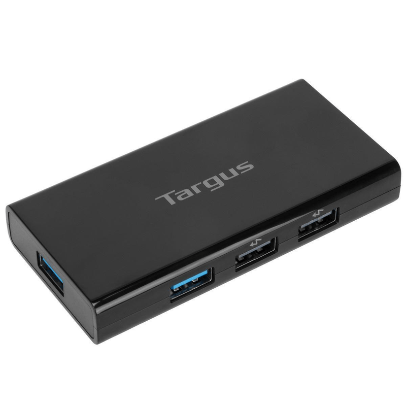 Targus ACH225EU interface hub USB 3.2 Gen 1 (3.1 Gen 1) Type-A Black