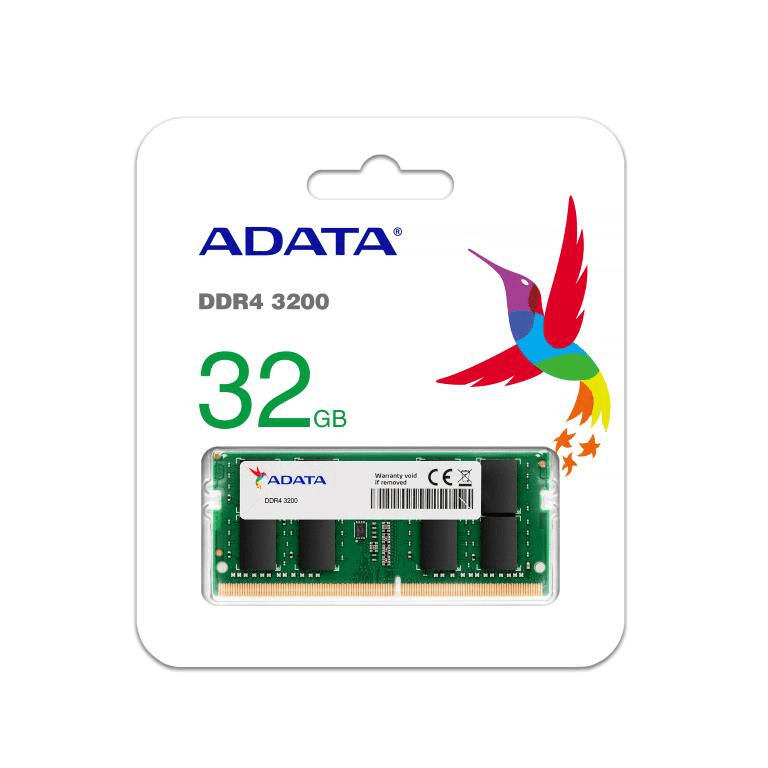ADATA Premier 32GB DDR4 3200MHz SO-DIMM Memory Module AD4S320032G22-RGN