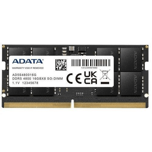 ADATA AD5S480016G-B Memory Module 16GB 1 x 16 GB DDR5 4800MHz