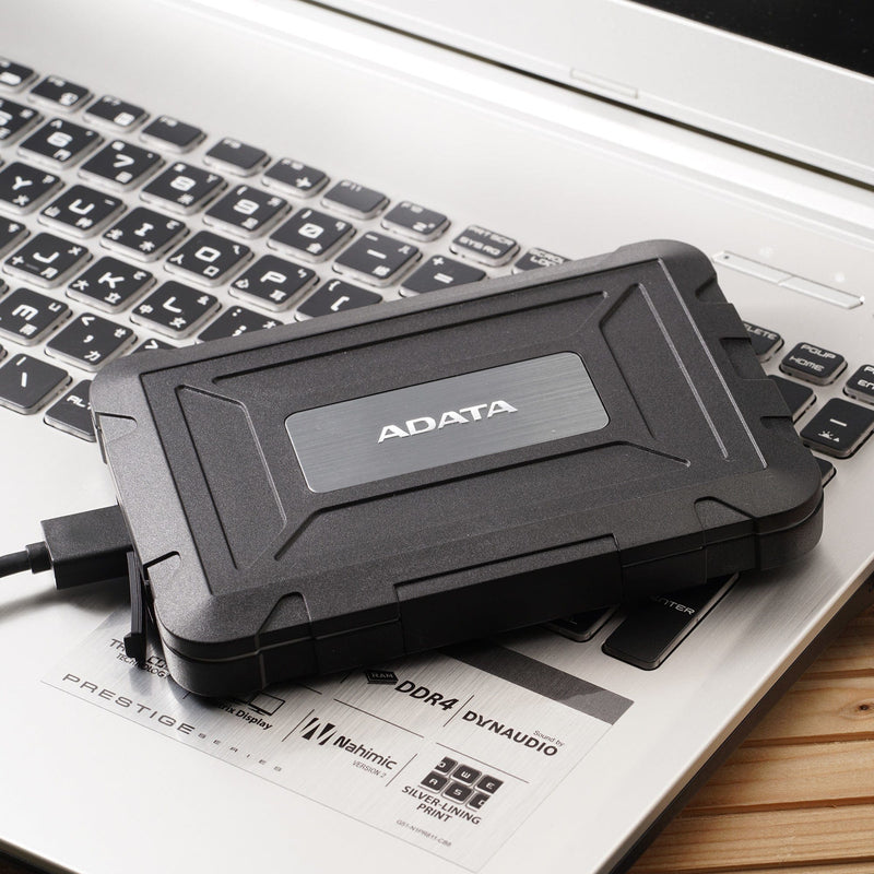 ADATA ED600 HDD/SSD enclosure Black 2.5"