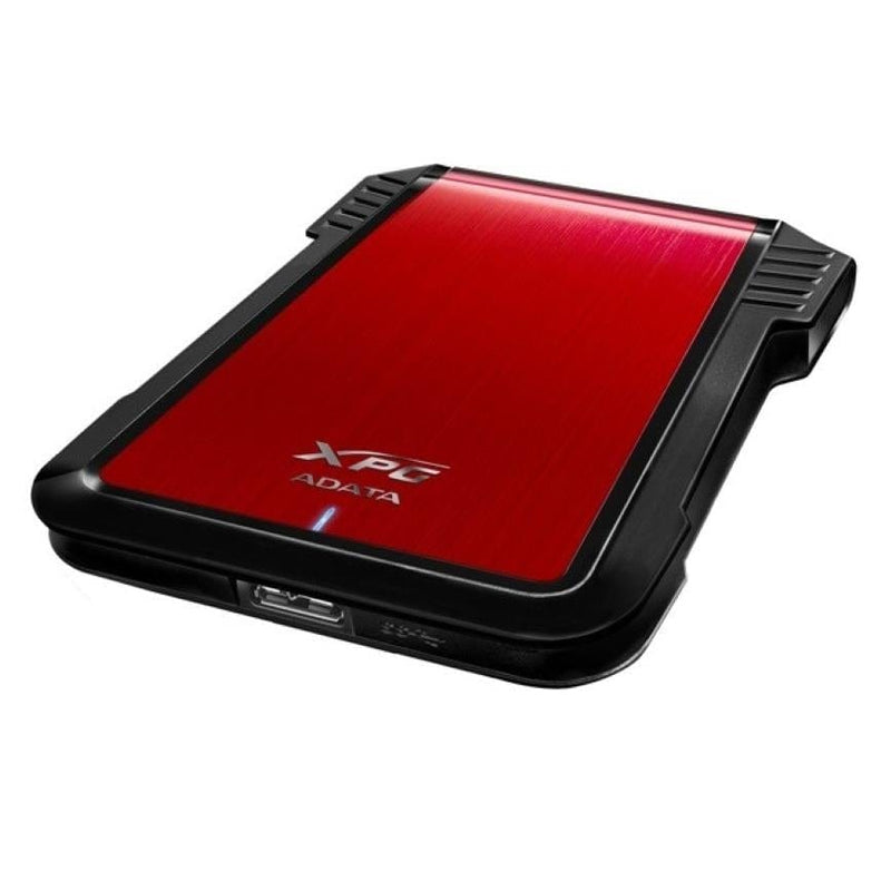 ADATA EX500 2.5-inch HDD/SSD Enclosure Black and Red AEX500U3-CRD