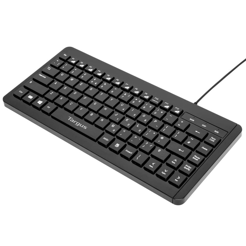 Targus Compact Wired Multimedia Keyboard Black AKB631UKZ